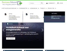 Tablet Screenshot of duurzaamgebouwd.nl